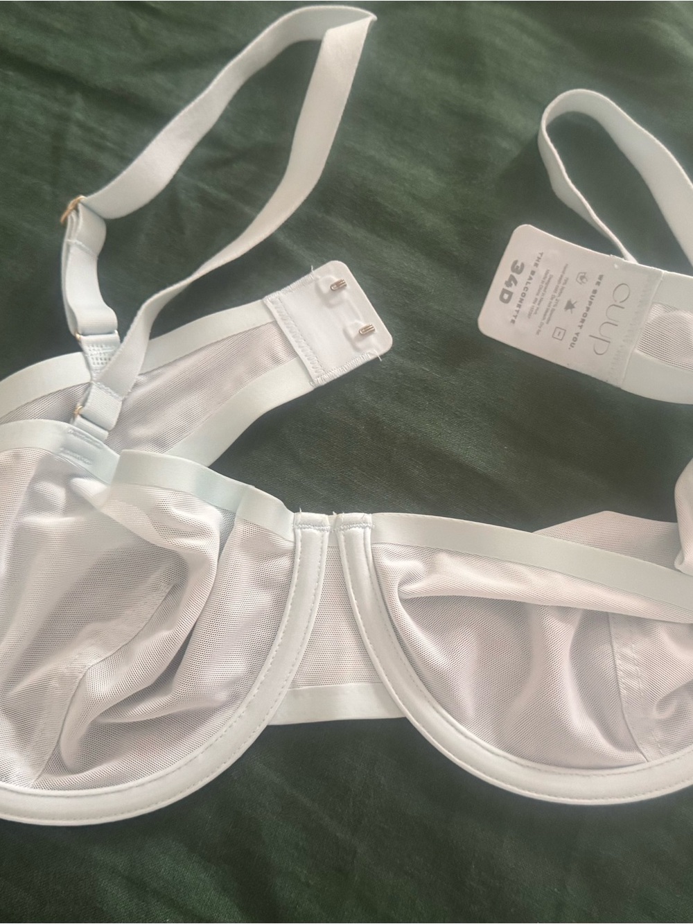 Bundle Lot of 10 Cuup Bras EUC 34D 9 colors
Amazing buy ! Balconette Mesh - Picture 7 of 11